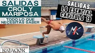🏊 SALIDAS en CROL y MARIPOSA: BATIDO de DELFÍN 🦎🦋 Capítulo 19: SALIDAS 🐬 [Lo Esencial]