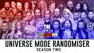WWE 2K19 Universe Mode Randomiser Season Two has a NEW home!
