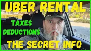 UBER Taxes Info | And What You Can Deduct This Year!
