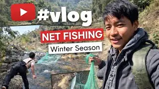 Difficult to find snow trout in small streams | village fishing vlog