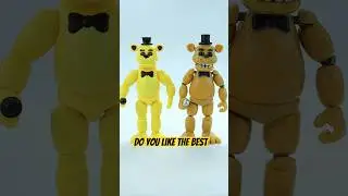 Golden Freddy | Jazwares vs Funko #fnaf #jazwares #macdowin