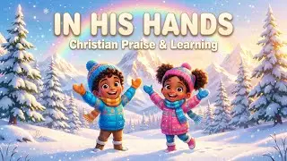 In His Hands ❄️| Christian Song for Kids | Bible Worship Fun & Learning | Sunday School Songs
