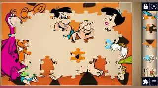 The Flintstones Family Fun 🎉🥳✨🧩 joyful jigsaw puzzle 🧩//@jigsawart4512 
