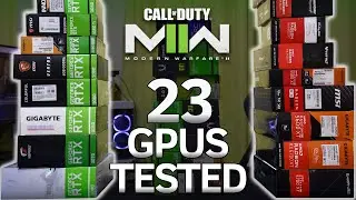 Call of Duty: Modern Warfare 2 | 23 GPUs Tested | Benchmark mode