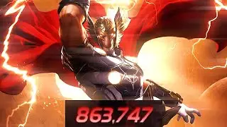 WHAAAAAAAAATTT!!!!!!! BETA RAY BILL DOES GAME BREAKING DAMAGE!!! 800K+ BURSTS!!!