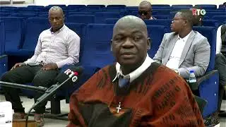 A SUIVRE COLONEL BIENVENU LAMAH A LA BARRE. LES ÉDITIONS DE LA RTG GUINÉE 224