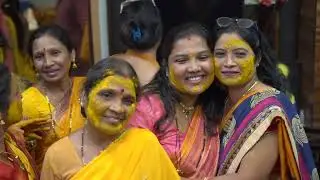Shriniwas Weds Simran Haldi Ceremony