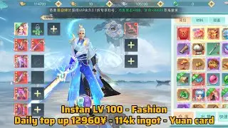 Snowbreaker Blade MMO Private Server - Daily top up 12960&yen; - 114k ingot - Yuan card