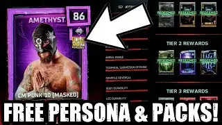 *UNLOCK PERSONA CM PUNK MASKED* New Live Events Give FREE Persona Card & Packs! WWE 2K25 MyFACTION