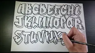 Graffiti Alphabet 2 | Speed Art