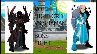 [ AQW ]Void Highlord Vs Shaman I Class Comparison I Boss Solo I