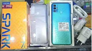 tecno spark 7t unboxing |4gb+64gb | 6000mah,48Mp Camera  MediaTek helio G35 | Ms communication