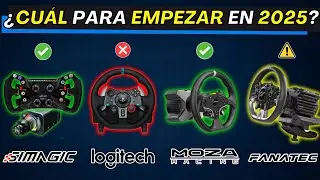 ¿Cuál es el MEJOR VOLANTE para EMPEZAR en SIMRACING en 2025? | Guía para principiantes