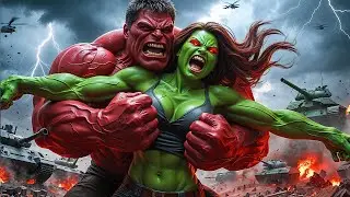 RED HULK vs SHE-HULK EPIC BATTLE! However, THOR'S Unexpected SAVE Changes Everything!