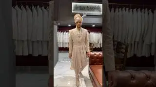 Beautiful groom Sherwani from Kundans bridal couture Chandni chowk #groom #shorts #beautiful