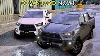 Toyota Hilux Revo GR-S 2024 | DOWNLOAD LINK | GTA 5 PAKISTAN MODS | SKBATOOR GAMER