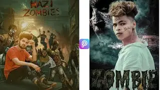 PicsArt zombie photo editing zombie photo editing complete tutorial LK OP editing