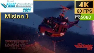 Microsoft Flight Simulator 2024 Stranger things DLC mision 1