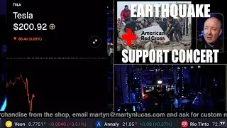 TSLA STOCK INVESTORS SUPPORT EARTHQUAKE VICTIMS - TRADING & INVESTING - @MartynLucas
