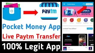 Pocket money app payment proof,pocket money app se paise kaise nikale