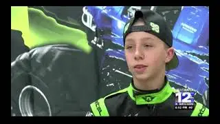 Ashton Torgerson prepares for Monster Truck debut