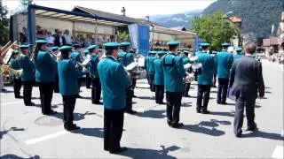 Feldmusik Hochdorf Jungfrau Show Parade 2012