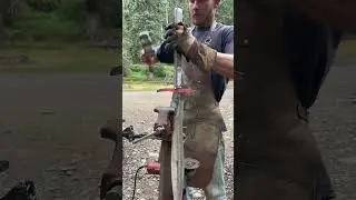 Forging a crossguard for Sting #blacksmith