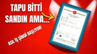 Tapudan Sonra Bunları Yapmazsan Ceza Yersin! ⚠️