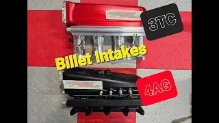 3TC 4AG Billet Intakes #4ag #3tc #toyota