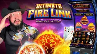 Ultra RARE Bonus gets JACKPOT on Minimum BET! 😱 Ultimate Fire Link Triple Nova! 🎰 Epic Comeback!