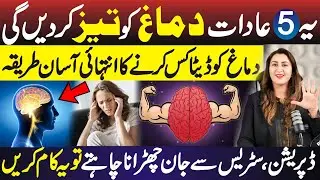5 Simple Brain Detox Habits That Will Transform Your Mind|| Dr Nazish Affan
