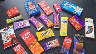 100 candies opening, chocolate a video, lots of chocolates, Cadbury celebration, surprise toys