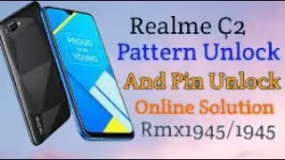 Realme C2 (RMX1941-RMX1945) Pin Pattern Lock Remove Without Box Unlock By SP Flash Tool New Trick