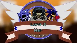 Friday Night Funkin' - Vs Lord X War (Cancelled  Build) FNF MODS