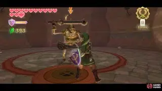 GAMEPLAY - Floria Lake BOSS defeting the SKELETON 4 swords