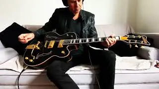 Heroes - David Bowie guitar live cover demo - Ebow - Boss GT6 Effects Gretsch Falcon
