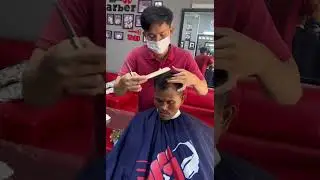 កាត់សក់បែបនឹងស្អាតហេីយសង្ហារ