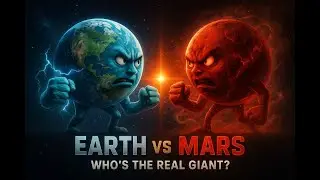 Mars vs Earth: The Shocking Size & Distance Difference Explained! 🔴🌍