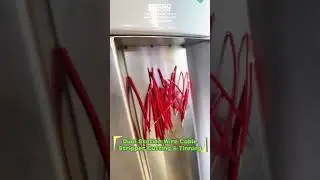 Dual Head Wire Cable Stripping Cutting And Tinning Machine