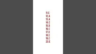 SHORT FILM COMPETITION LISTENING ANSWERS