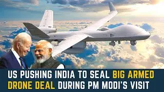 US Pushing India To Seal Big Armed Drone Deal - During PM Modi's Visit
