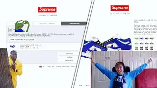 Supreme SS21 Week 2 - Live Cop - Dunk Week! (Manual Checkout)