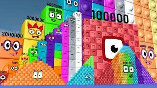 Amazing Numberblocks Puzzle | Counting to 70,000,000 MILLION