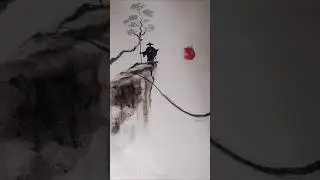 Minimalistic Chinese &Japanese Art #chineseart #japaneseart #art #shortvideo