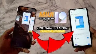 MIUI 12.5 System Launcher Update for MIUI 11/MIUI 12, Floating Windows One Handed Mode Enabled