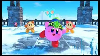 Let's Play Kirby and the Forgotten Land World 4 Winter Horns