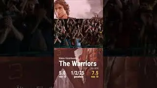 The Warriors (USA 1979) &middot; My rating: 5.0/10 &middot; IMDb: 7.5&middot; #lastseen #thewarriors #walterhill