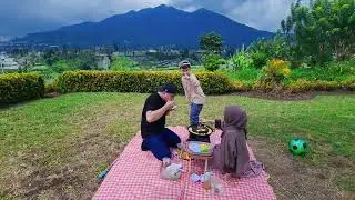 Picnic...Barbeque di tepi gunung bandung.