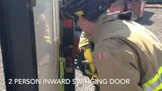Forcible Entry Training: Inward Swinging Door (2 person)