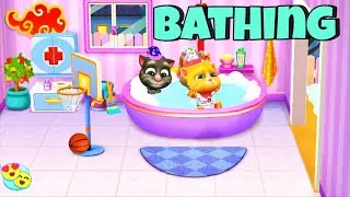 🚿😂 Bathroom Mein Full Masti! Tom Aur Uske Dost Ka Funny Episode | My Talking Tom Hindi
